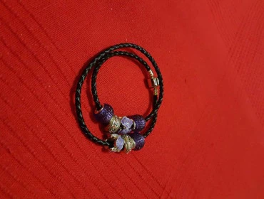 Bracciale di Cuoio per Charms